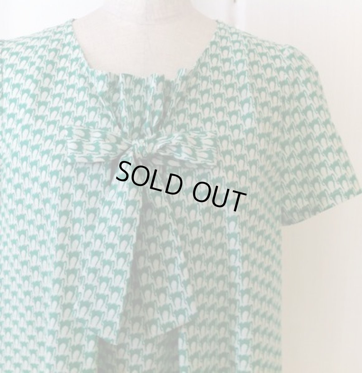 画像2: リボンブラウス (2)