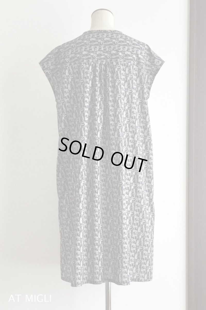 画像2: フレンチギャザーワンピース (2)