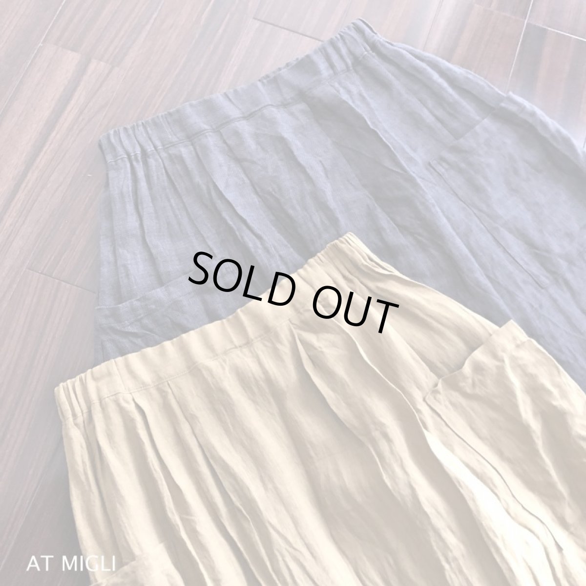 画像5: ロングタック＆ギャザースカート (5)