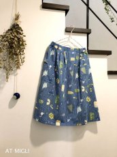 画像7: ロングタック＆ギャザースカート (7)