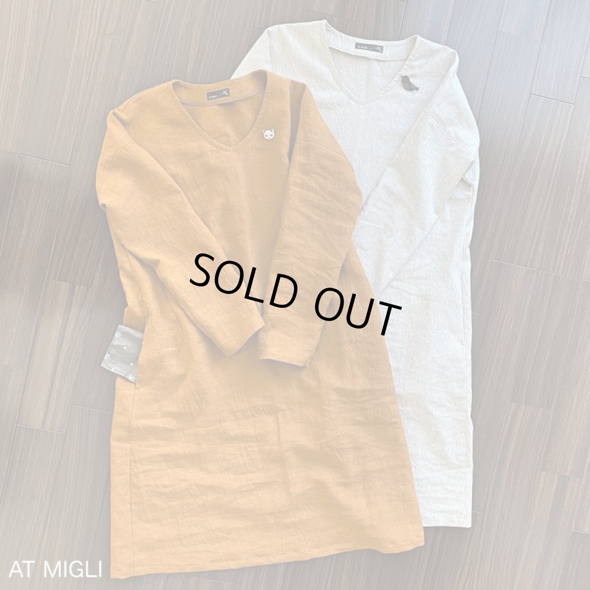 画像5: シンプルドルマンワンピース（LO-15）用[長袖] (5)