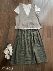 画像9: 後ろスリットベスト (9)