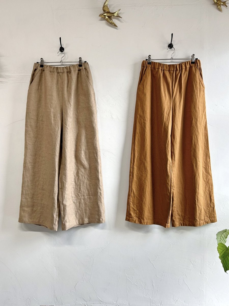 画像7: ノータックワイドストレートパンツ (7)