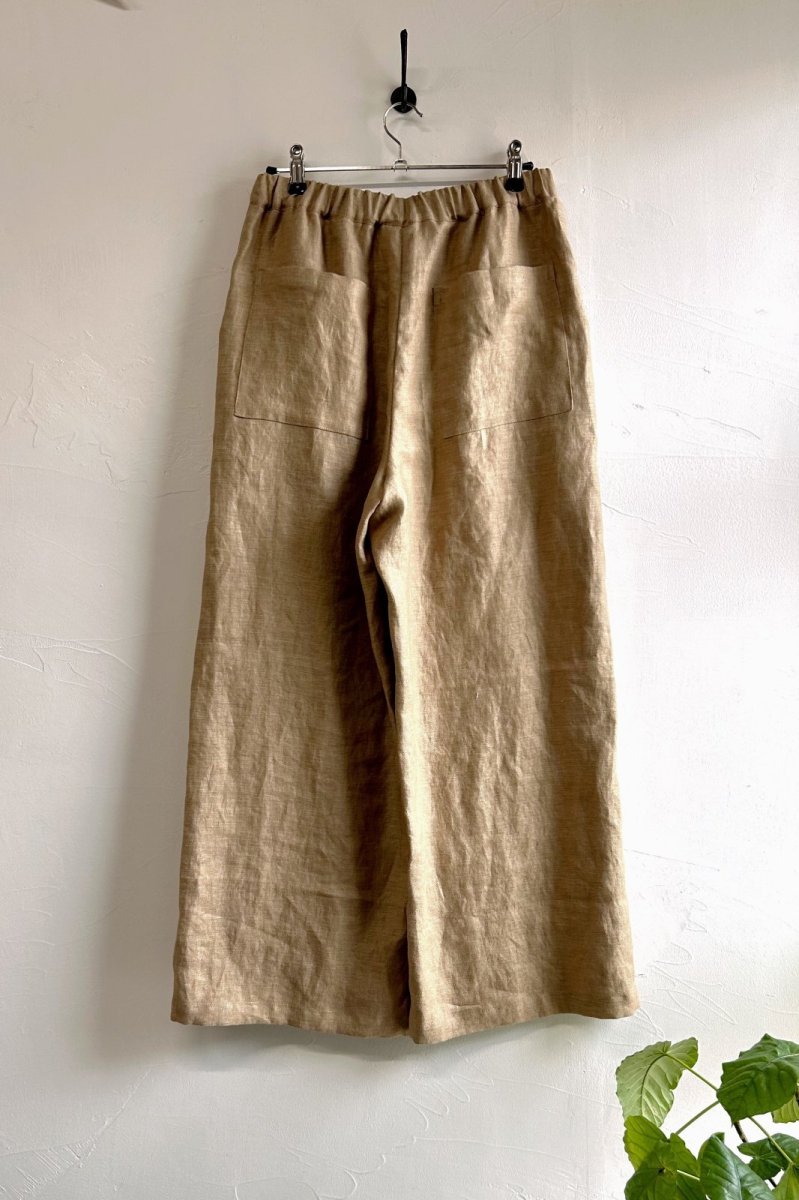 画像5: ノータックワイドストレートパンツ (5)