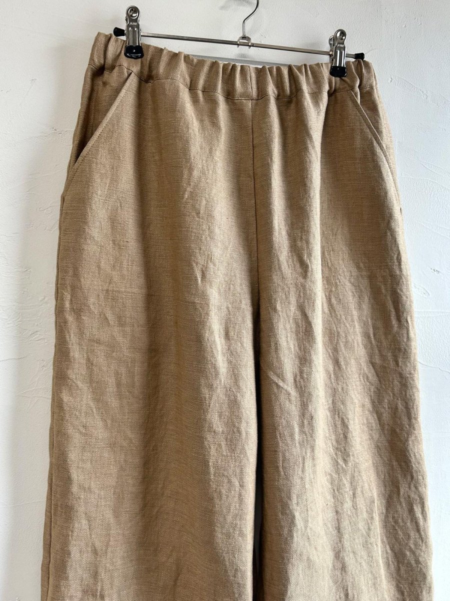 画像6: ノータックワイドストレートパンツ (6)