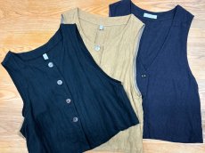 画像5: 前あきベスト (5)