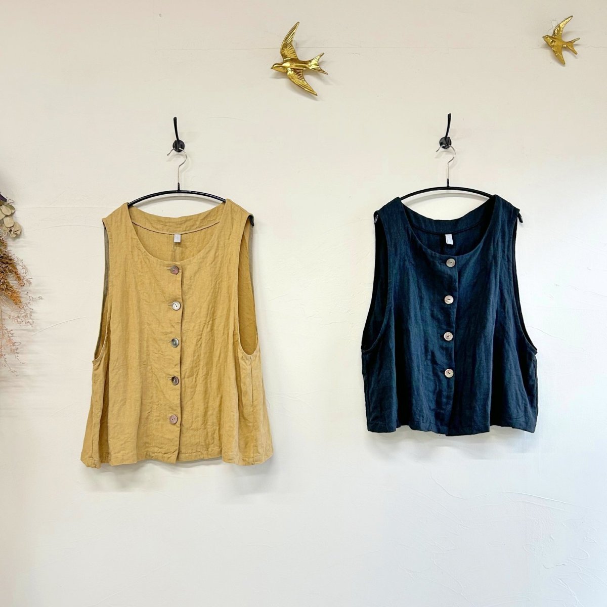 画像4: 前あきベスト (4)