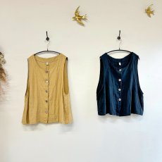 画像4: 前あきベスト (4)