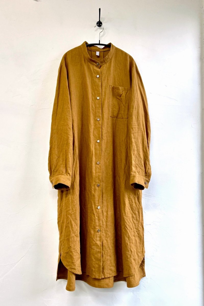 画像2: プレーンシャツワンピース (2)