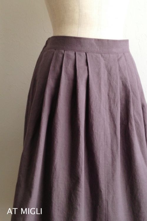 人気のファッショントレンド 75 タック フレア スカート 作り方